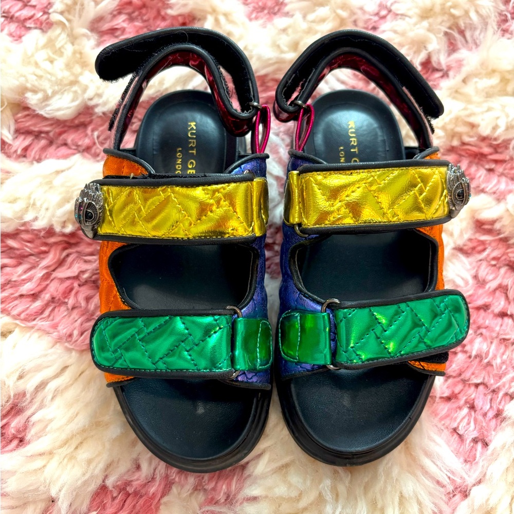 Girls Rainbow Kurt Geiger sandals